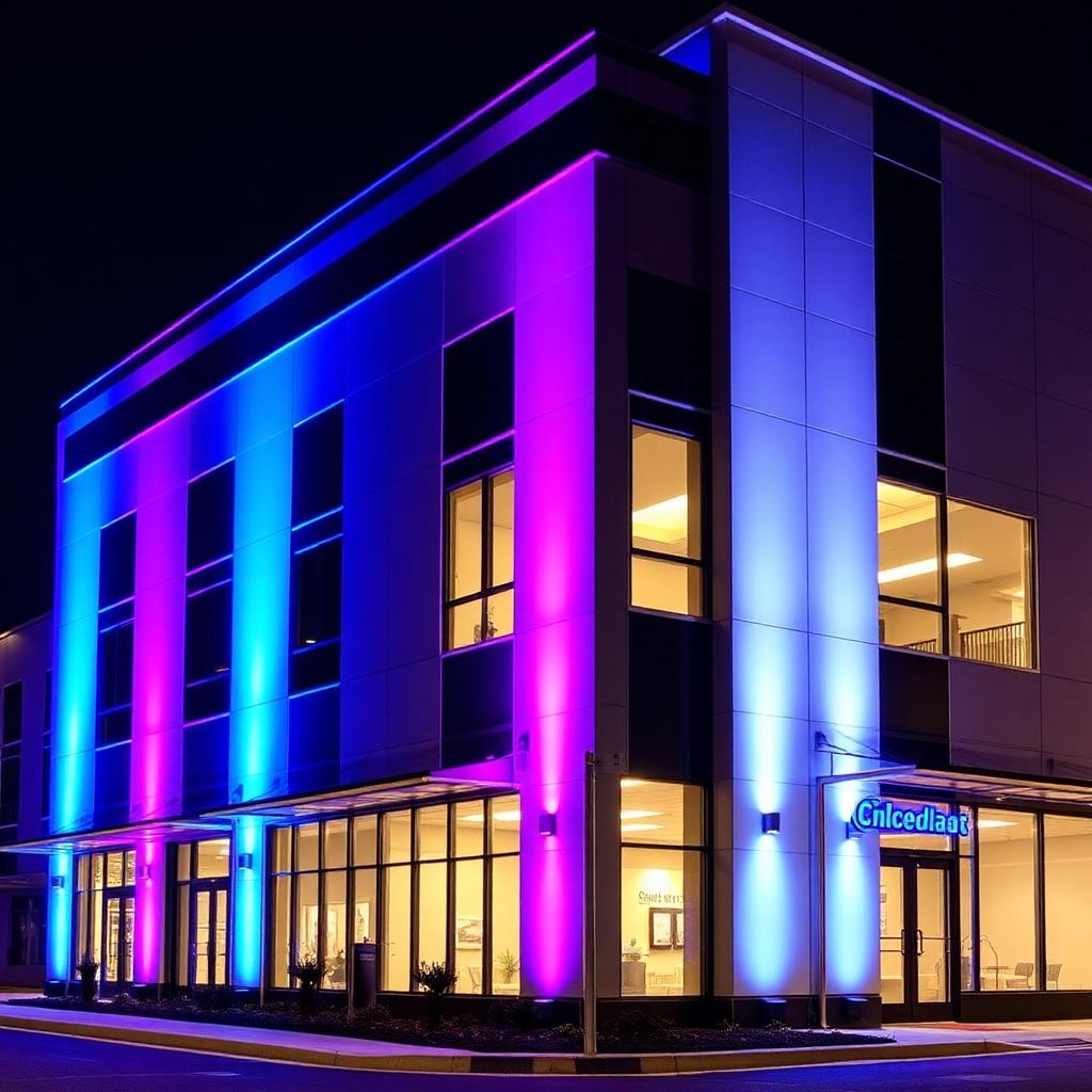 Permanent lighting project